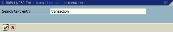 search SAP transaction using search_sap_menu