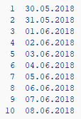 OpenSQL Select statement using AMDP Dates Table Function