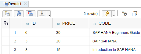 SQLScript for top N rows using Nth Value function