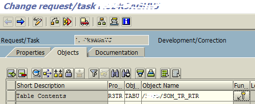 ABAP table contents in SAP transport request