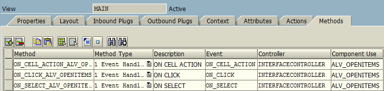 register ALV event handlers in Web Dynpro