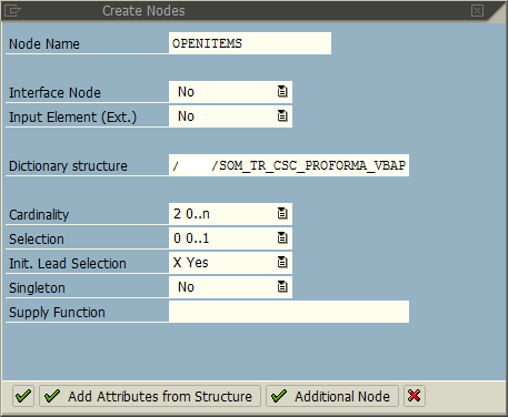 SAP Web Dynpro ALV table data context node