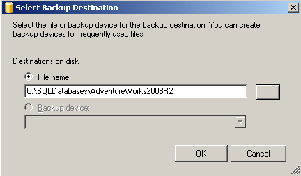 sql-server-backup-destination