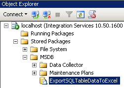 sql-server-integration-services-ssis-packages-stored-in-msdb