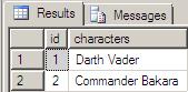 SQL Server Merge sample data