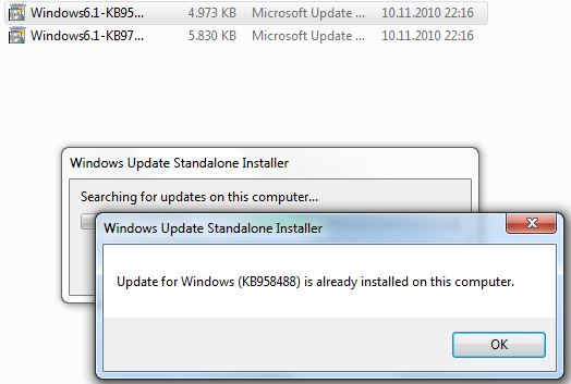 KB958488 installation