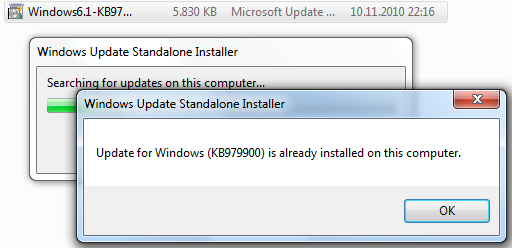 KB979900 installation