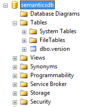 SQL Server semantic database semanticsdb