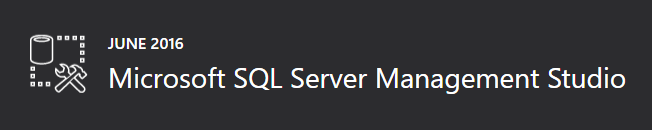 SQL Server Management Studio