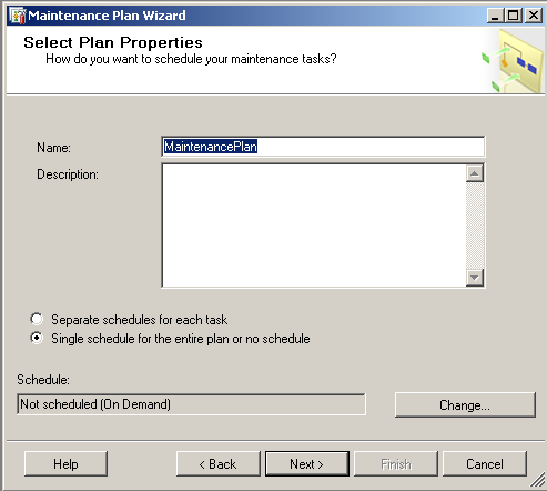 sql-server-maintenance-plan-properties