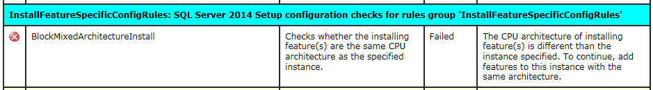 SQL Server Data Tools setup error