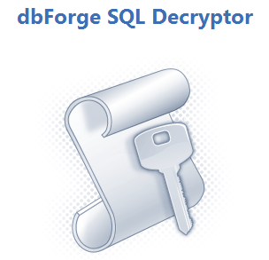 dbForge SQL Decryptor free SQL Server tool