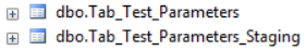 SQL Server data source and staging table