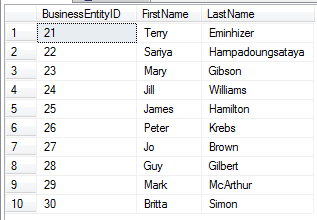 T-SQL paging procedure sample page 3