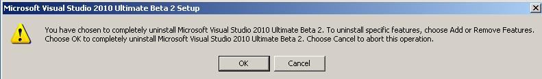 warning-message-uninstall-visual-studio-2010-beta2-uninstall