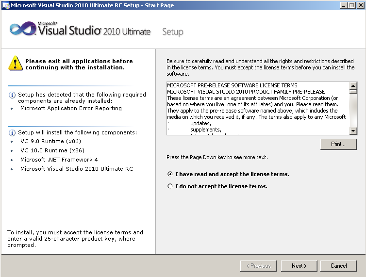 ms-vs2010-download-setup-components