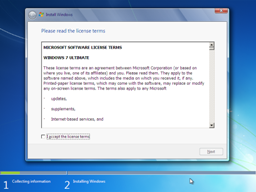 windows 7 installation screenshots