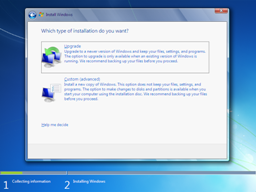 windows 7 installation screenshots