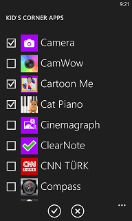 Kid's Corner Apps on Windows Phone 8