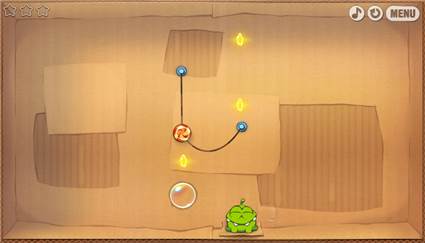 How to play Cut the Rope puzzle game