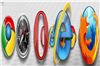 Microsoft Internet Explorer 9 - IE9 Flying Images