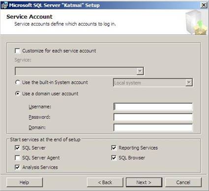 Service Account