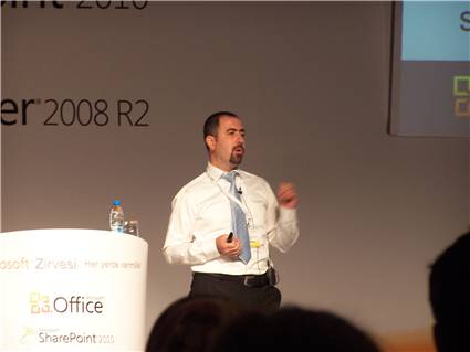 Sedat Yogurcuoglu in Session SQL Server 2008 R2 Parallel Data Warehouse