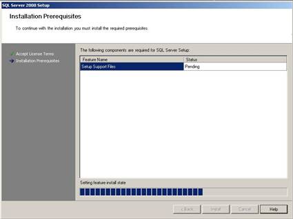 SQL Server 2008 Setup Support Files