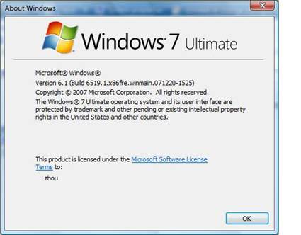Windows 7 Ultimate