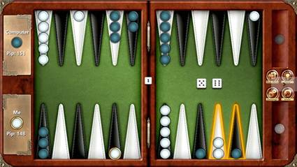 Windows 8 game Backgammon Premium